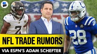 Adam Schefter’s BLOCKBUSTER NFL Trade Rumors Ft. Jonathan Taylor, Quenton Nelson & Brian Thomas Jr.