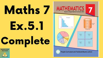 Ex 5.1 Maths 7 New Book | class 7 Math New Book Exercise 5.1 | Grade 7 Math Ex.5.1