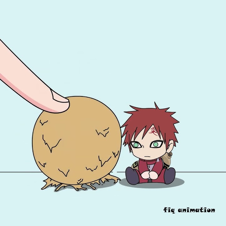 Gaara vs Finger - Uzumaki Naruto & Sabaku no Gaara