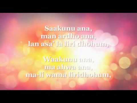 Kun Anta Lyrics Cover By Shiha Zikir