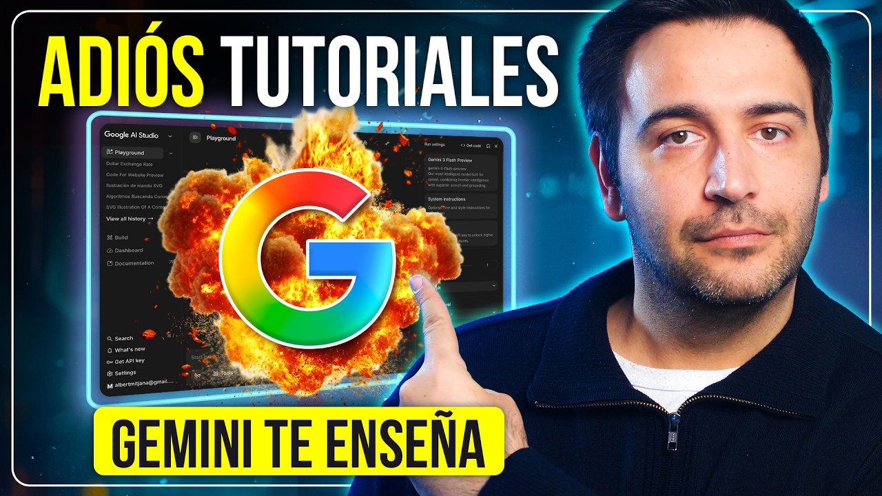 ¿El fin de los tutoriales en YouTube? El nuevo GEMINI lo cambia todo