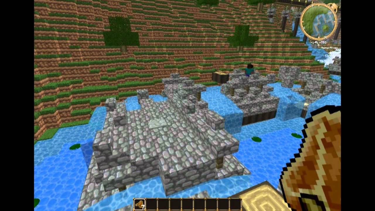 Lets Play Minecraft Temple Run w/ CA and friends - YouTube