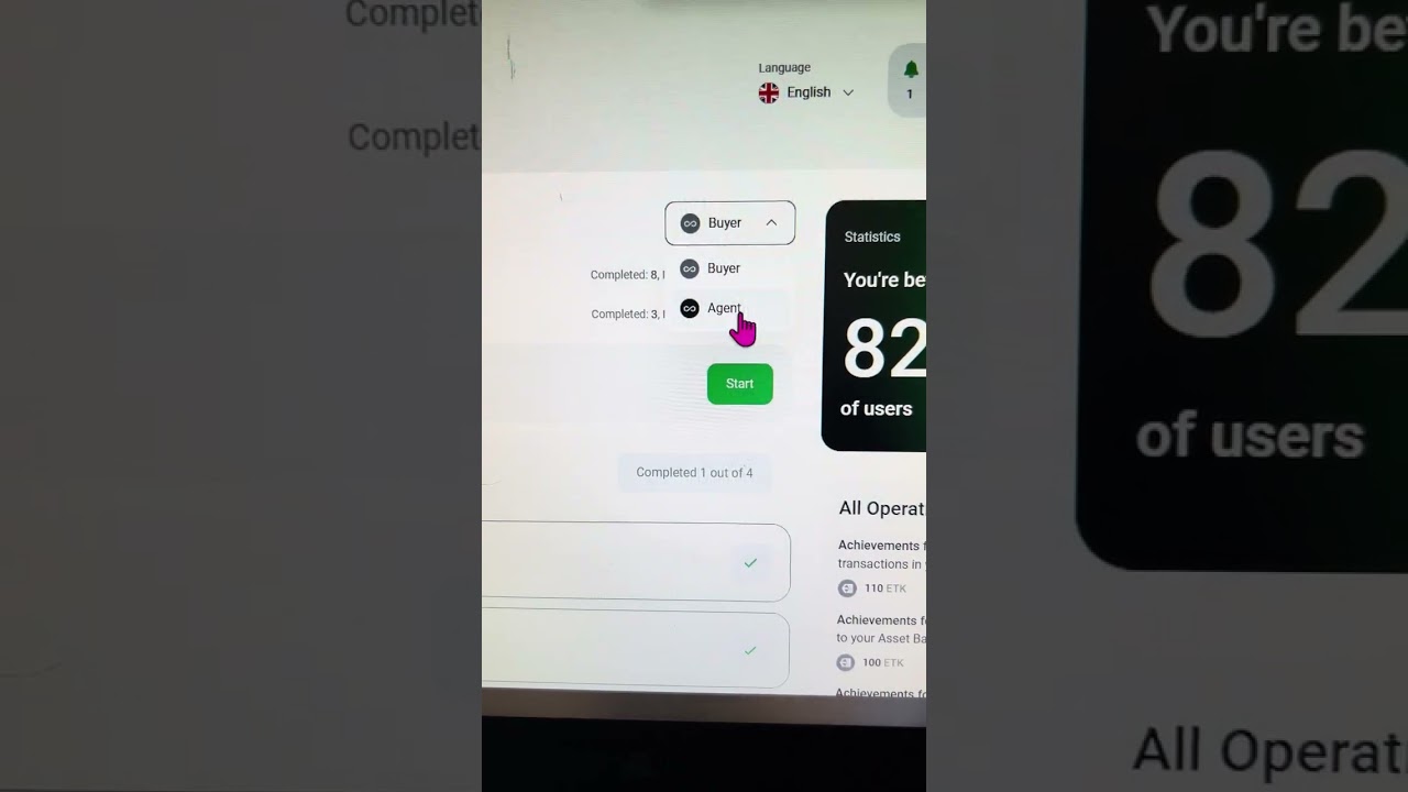 E Estate - Collecting ETK in Backoffice 