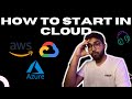 How to get into cloud computing