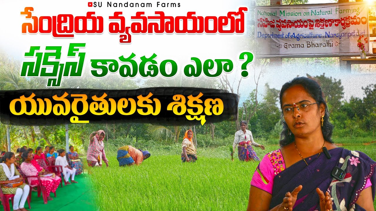 Organic Farming Training By Sunanda | Organic Farming Lessons | Farmer Sunanda #organicfarming