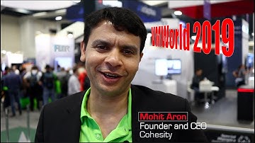 VMWorld 2019: Talk with Cohesity CEO Mohit Aron
