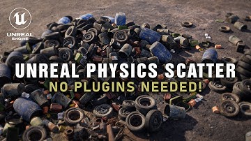 Ik heb deze scène alleen met PHYSICS gebouwd | Geen plug-ins nodig