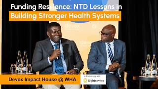 Funding Resilience NTD Lessons in Building Stronger Health Systems