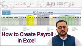 How to Make Payroll in Excel in Pashto