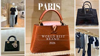 12 August 2026 PARIS FRANCE MOST EXPENSIVE COLLECTION | WORLD FAMOUS LUXURY BRAND FASHION TOUR 