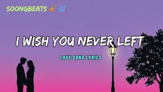 I Wish You Never Left 💔 | Official Song | The Pain of Losing the One I Loved Most