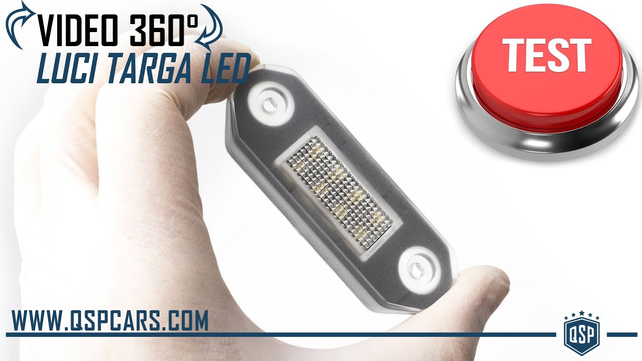 Luci Targa LED per Volkswagen Golf 3 | Plafoniere LED Complete QualitySpCars Luce Bianca Potente