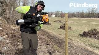 Core Stolpdrivare, 4-takt från P. Lindberg, 16-9, 28 sek