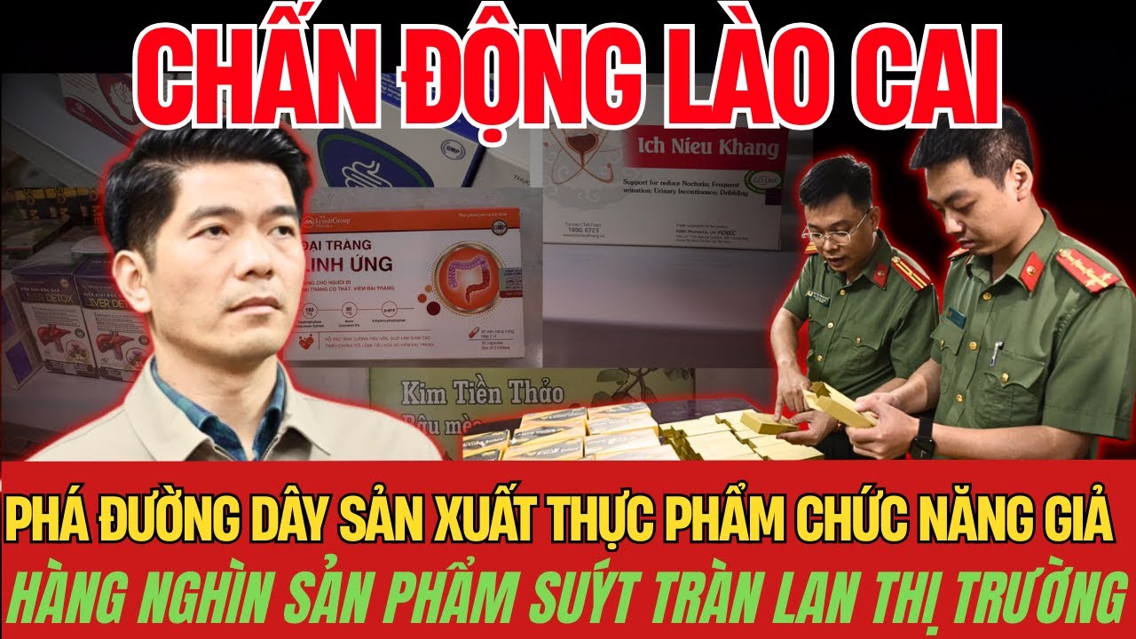 Phá Đường Dây Sản Xuất Thực Phẩm Chức Năng Giả Khủng: Hàng Nghìn Sản Phẩm Suýt Tràn Lan Thị Trường |