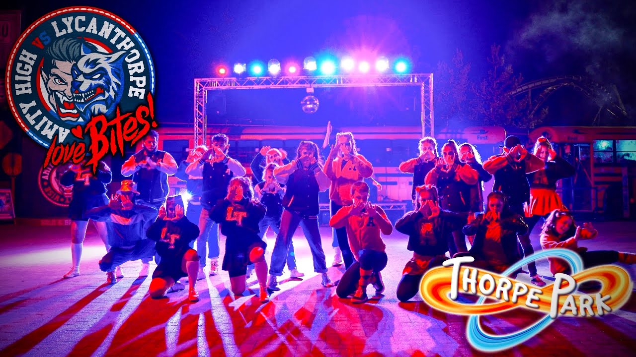 AMITY HIGH VS LYCANTHORPE DANCE SHOW | THORPE PARK FRIGHT NIGHTS 2021