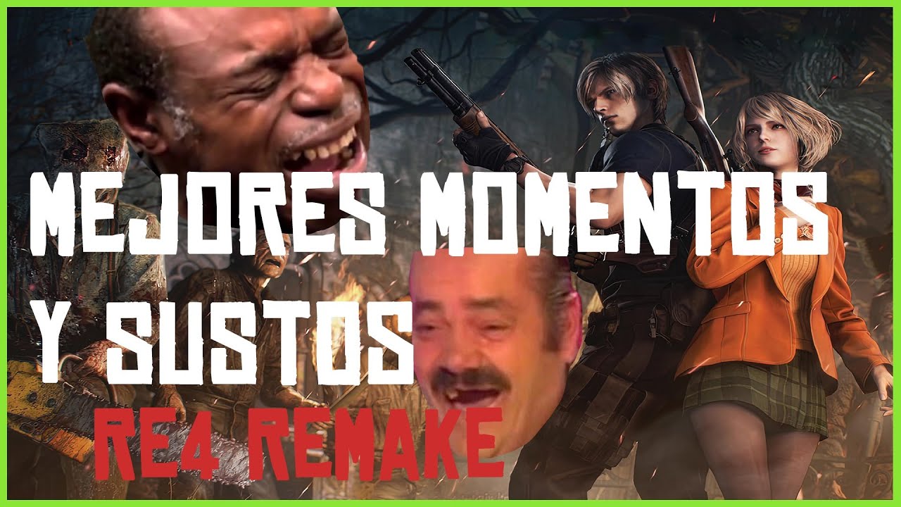 MEJORES MOMENTOS Y SUSTOS DE RESIDENT EVIL 4 REMAKE - YouTube