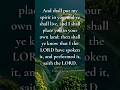 God..I Put My Spirit in You! Ezekiel 37:14 #shorts #bible #jesus