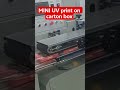 MINI UV Laser Marking Machine Marking on Laminated Cardboard Boxes
