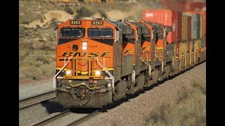 1000 Subscriber Special 1 Hour Of Bnsf And Union Pacific Trains On Cajon Pass