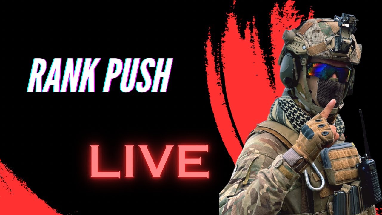 Rank Push With Rush Gameplay | Live Rank Push | Day 12 - YouTube