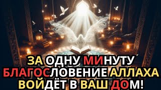 Всего за 1 минуту: послание Аллаха, которое наполнит ваш дом светом и благословением