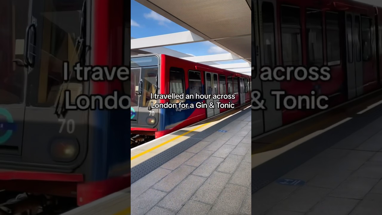 Here&rsquo;s why I travelled an hour across London for a Gin & Tonic 👀 #jimandtonic #ginshorts