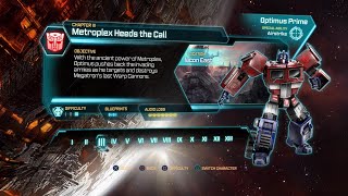 TRANSFORMERS: Fall of Cybertron | G1 Retro Optimus Prime Campaign Pt. II | Hard Difficulty (PS4 Pro)