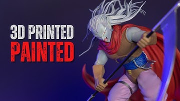 How I Painted MAGUS | CHRONO TRIGGER | 3D Print & Paint Showcase