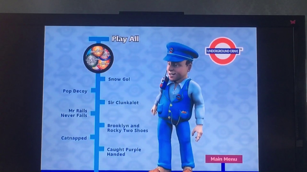 Underground Ernie Snow Go! (2006) DVD Menu Walkthrough. YouTube