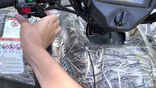 Suzuki Kingquad (4 Wheeler) Startup