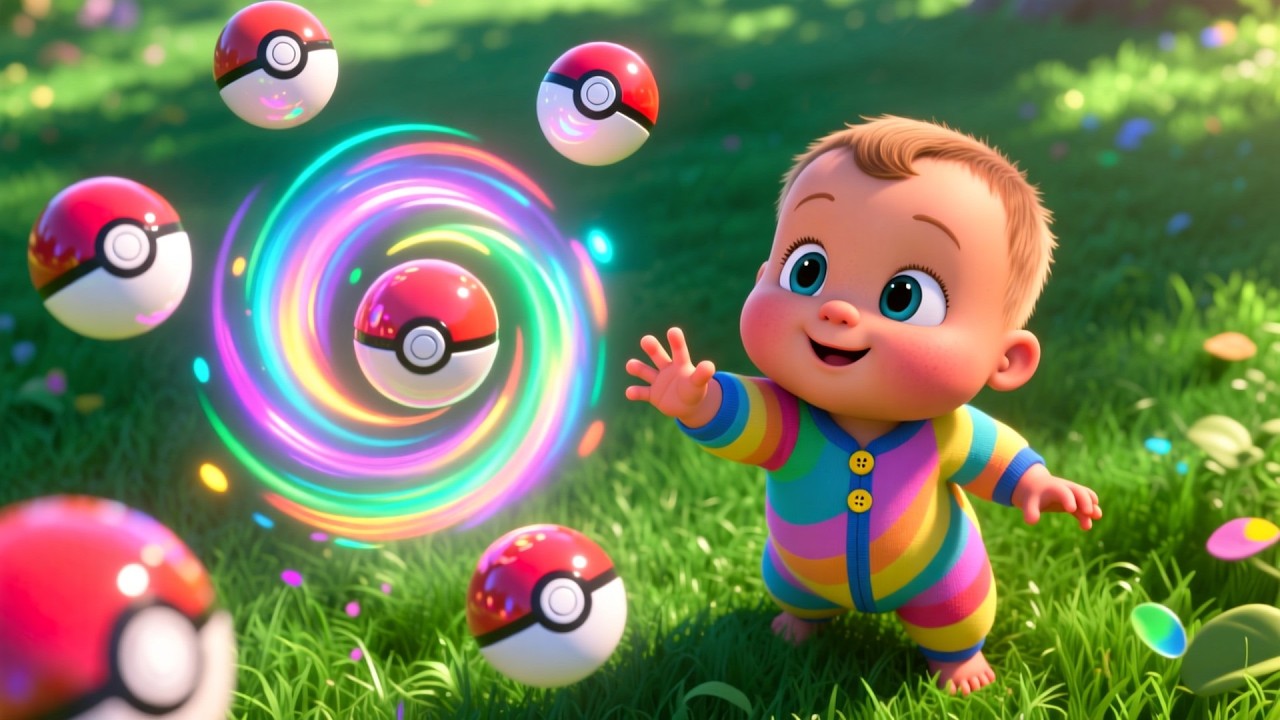 Pokemon Trainer Joy ⚡🎶 Fun Adventure Song for Kids | Toddler Pokémon Play