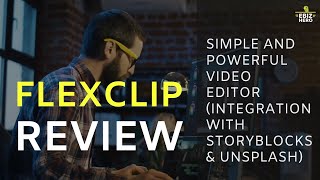 FlexClip Review 🎦 Simple and Powerful Video Editor (Deutsch/German)