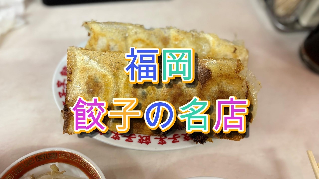 【福岡の満席グルメ】絶品本格餃子【福岡おすすめグルメ】