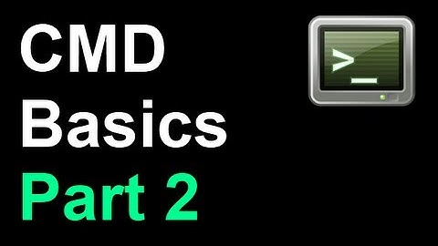 Command Prompt Basics 2 - File Manipulation