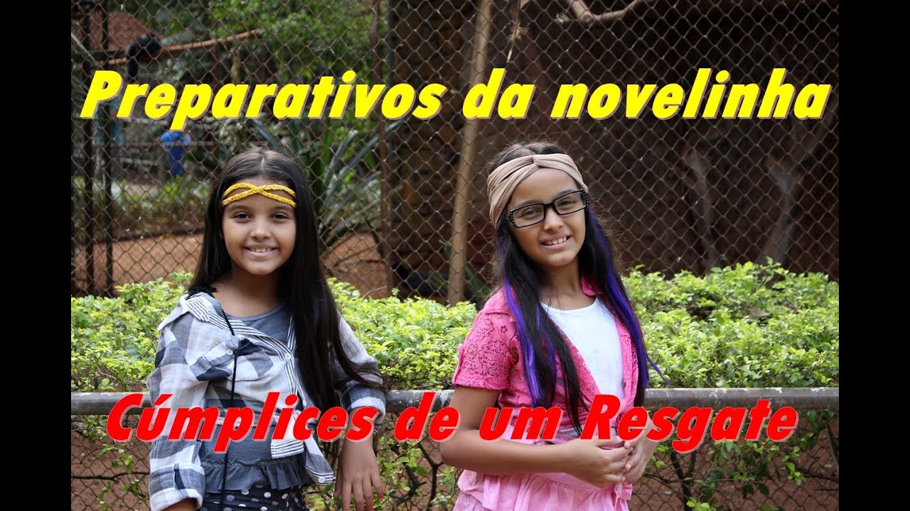 Vlog : Gravação da novelinha Cúmplices de um resgate - Manuela e Isabela se reencontram no Zoológico