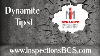 Dynamite Inspections & Marketing | Early Morning Tips