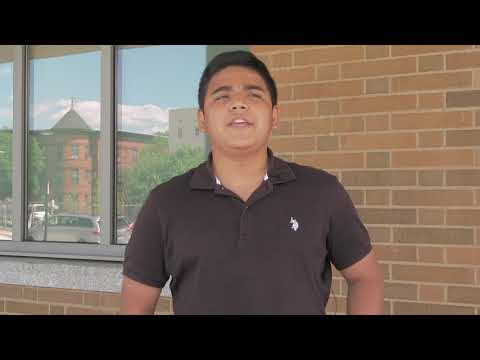 Jose, a student at Winter Hill Community Innovation School in Somerville, MA
