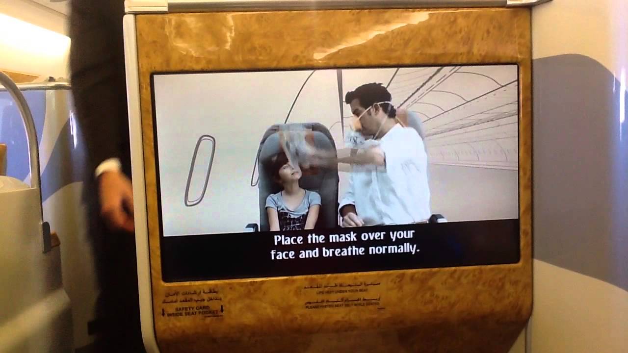 Emirates new safety video (English only) YouTube