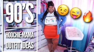 Plus-Size 90’s Hoochie Mama outfit Ideas & Try -on haul ! Fashion nova , PrettyLittleThing,