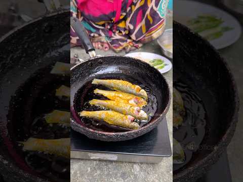 পুকুরের টাটকা বাটা মাছ রান্না করলাম আজকে🤤😋 #food #shorts