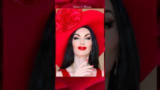 🌹 Victoria in Red 💃🏻 #VictoriaAksenova Photographer: Lidia Aksenova 🌹 🎹 Oleg Aksenov #Schnittke