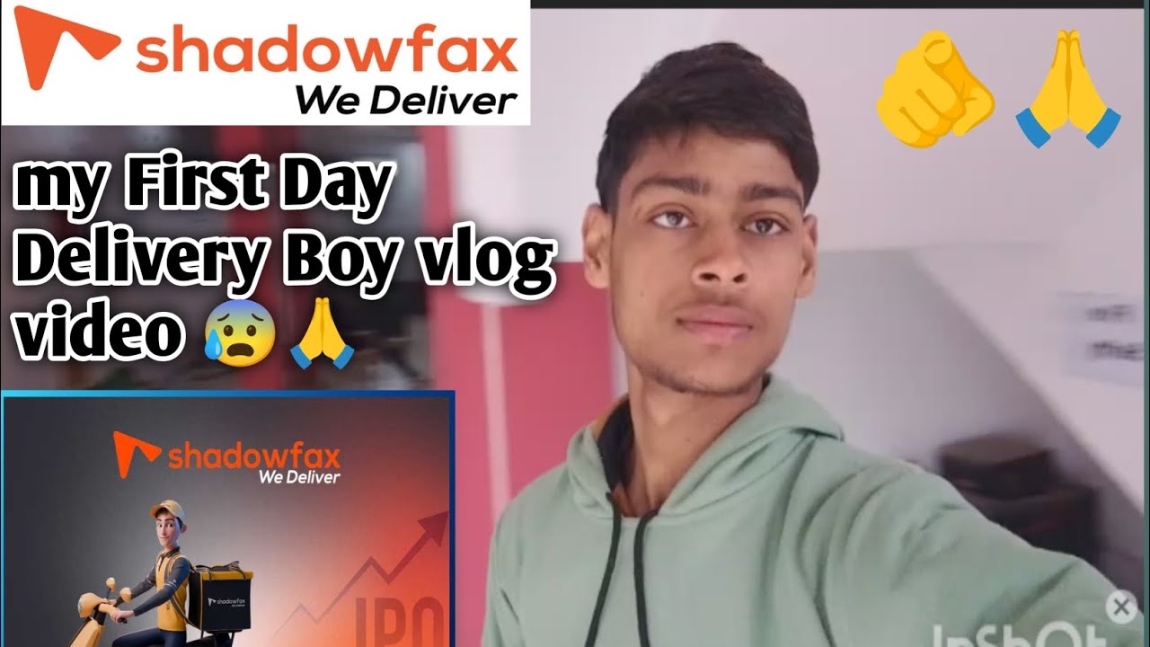 My First Day Delivery Boy vlog video 😰 🙏