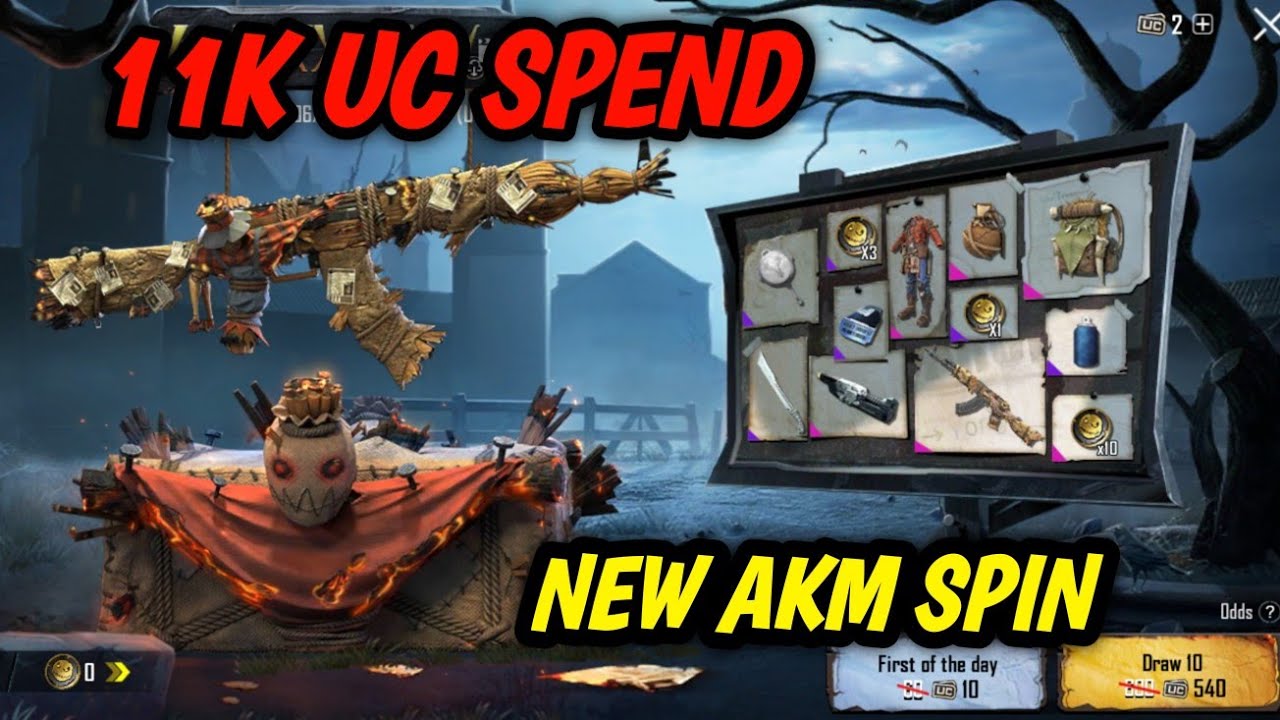 New Wandering Tyrant AKM Spin // 11 Thousand UC Spend New AKM