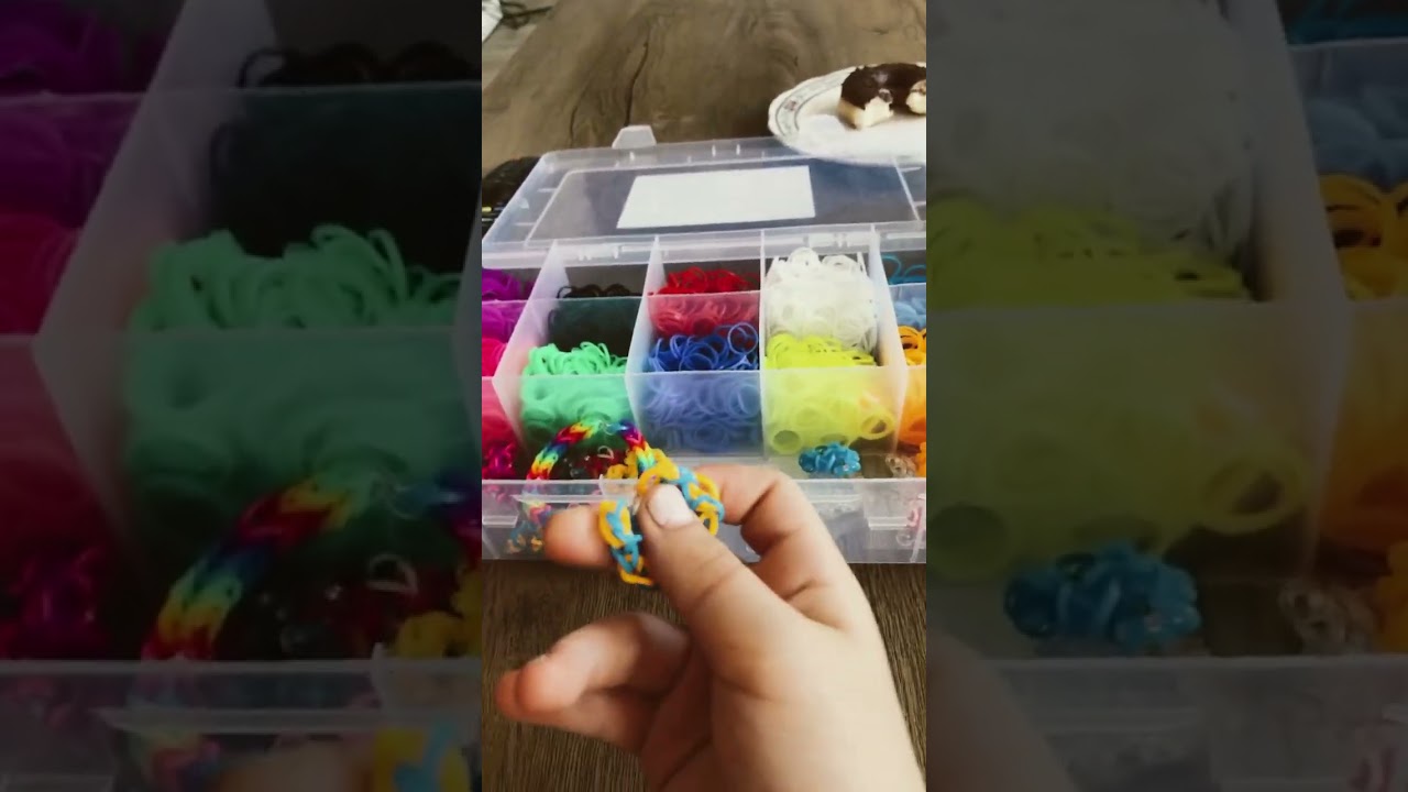 Gumičkové náramky som kúpila v dráčiku