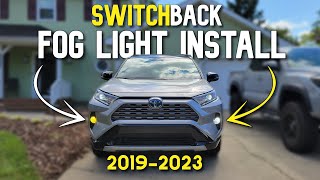 2022 Toyota Rav4 Hybrid - LED Fog Light bulb replacement (Installing Lasfit Switchback) by Taco Rick 17,336 views 1 year ago 13 minutes, 50 seconds