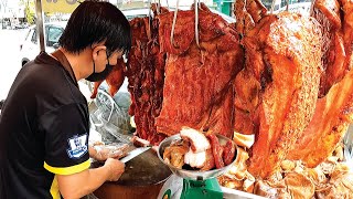 Super Dinner! Pork Chops & Roast Duck  Cambodia's Greatest Street Food