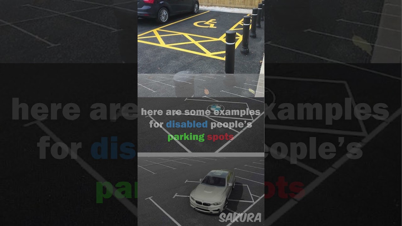 don't park in disabled bays ♿