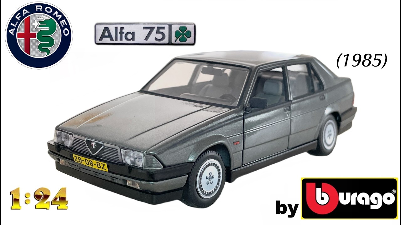 Alfa Romeo 75 1985 by Burago+me