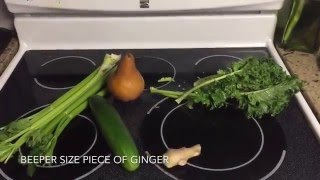 Crockett makes the Joe Rogan smoothie