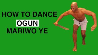 Dance the Orisha Ogun with ease.